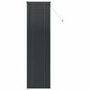 vidaXL Persianas venecianas Preto 220 x 60 cm Alum&iacute;nio