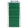 vidaXL Canteiro jardim elevado 320x40x77 cm aço galvanizado verde