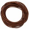 vidaXL Corda de Couro Marrom Claro &Oslash;3 mm x 50 m Couro
