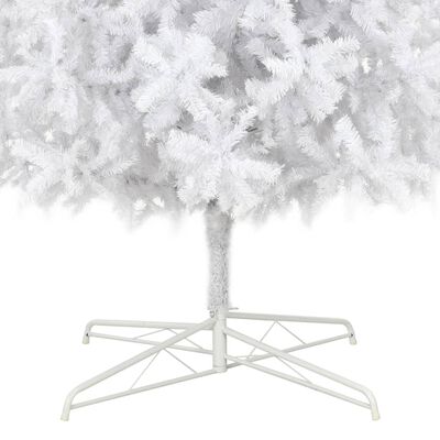 vidaXL Árvore Natal artificial pré-iluminada c/bolas/LEDs 400cm branco