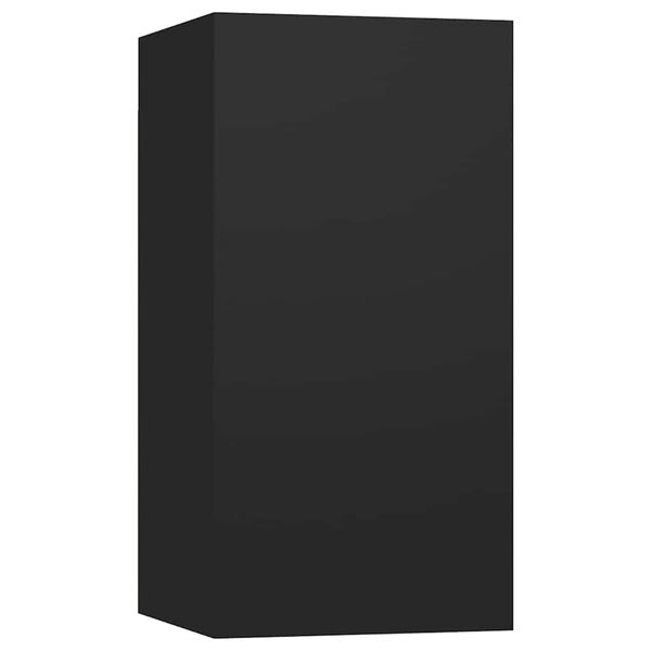 vidaXL Arm&aacute;rio para TV 30,5x30x60 cm derivados de madeira preto