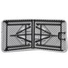 vidaXL Mesa de jardim dobr&aacute;vel 122 cm HDPE branco