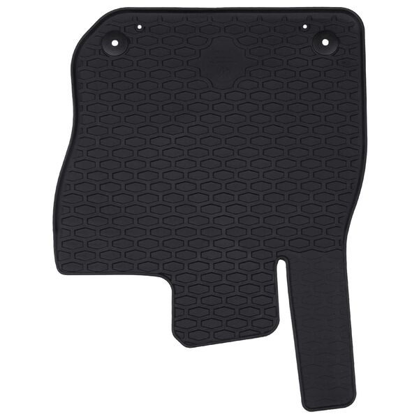 vidaXL Tapete de carro 4 pcs Preto TPE