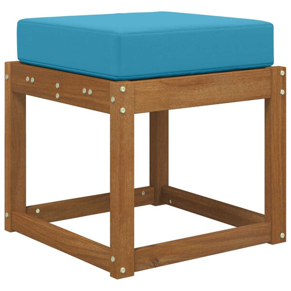 vidaXL Almofada de Assento Externa Azul Royal 40 x 40 x 8 cm