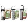 Esschert Design Conjunto completo de comedouros de p&aacute;ssaros S 3 pcs