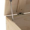 vidaXL Caixa de arruma&ccedil;&atilde;o com tampa RANA 100x49x54 cm pinho maci&ccedil;o