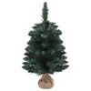 vidaXL &Aacute;rvore de Natal artificial com suporte 60 cm PVC verde