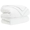 vidaXL Duvet de Ano Inteiro Branco 135 x 200 cm Fibra de bambu