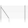 vidaXL Poste de Cerca Cinzeto 25 x 1,5 m (rede 19 x 19 mm) A&ccedil;o