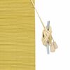 vidaXL Estores de rolo com cortinas Manual Amarelo 140 x 220 cm Bambu