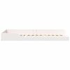 vidaXL Estrutura da Cama Branco 90 x 210 cm Madeira de Pinheiro S&oacute;lida