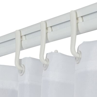 Sealskin Conjunto de varões p/ cortina de duche Easy-Roll branco