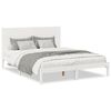 vidaXL Cama extra longa sem colch&atilde;o 140x210 cm madeira maci&ccedil;a