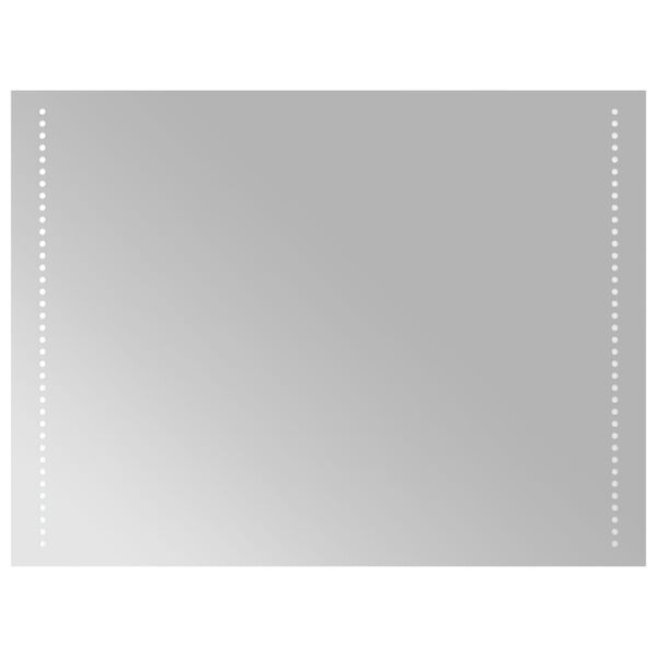 vidaXL Espelho de casa de banho com luzes LED 60x80 cm