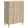 vidaXL Buffet Carvalho Sonoma 66 x 34,5 x 90 cm Derivados de Madeira
