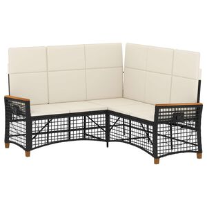 vidaXL Conjunto de Sof&aacute; Reclinado para Jardim 5-N&uacute;mero de lugares