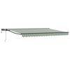 vidaXL Estrutura de Toldo Manual com LEDs 4 &times; 3,5 m