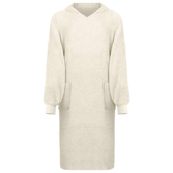 vidaXL Sweatshirt manta KINN Creme XL Algod&atilde;o