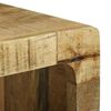 vidaXL Gabinete para TV 80 x 30 x 25 cm Madeira de mangueira maci&ccedil;a
