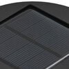 vidaXL Luz Solar LED de Caminho 2 pcs Verde Oliva A&ccedil;o Laminado a Frio
