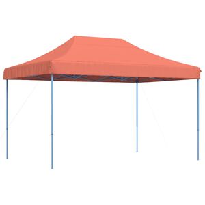 vidaXL Tenda para festas pop-up dobr&aacute;vel 410x279x315 cm terracotta