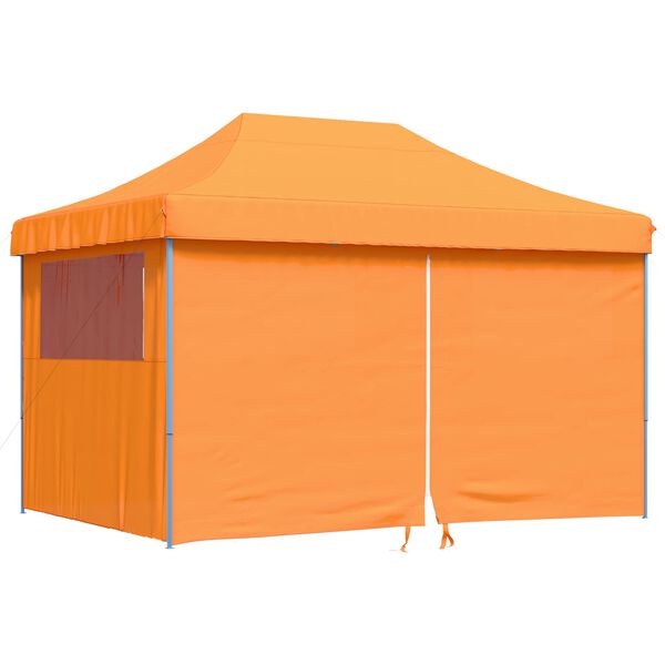 vidaXL Tenda de Festa Laranja 279 x 410 x 315 cm Tecido Oxford