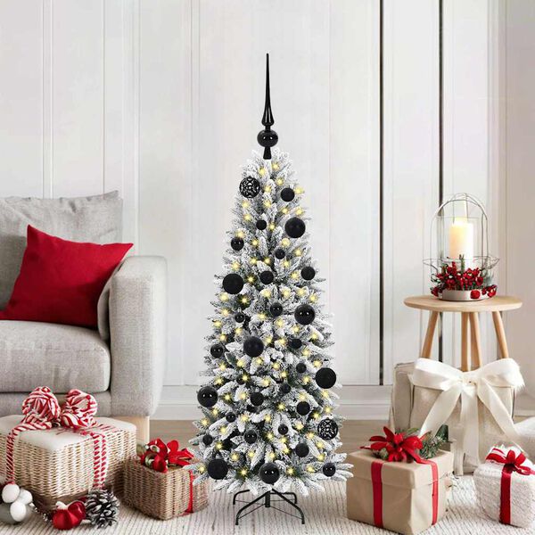 vidaXL &Aacute;rvore de Natal Artificial com 150 LEDs Branco 120 cm