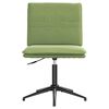 vidaXL Cadeiras de jantar 2 pcs veludo verde-claro