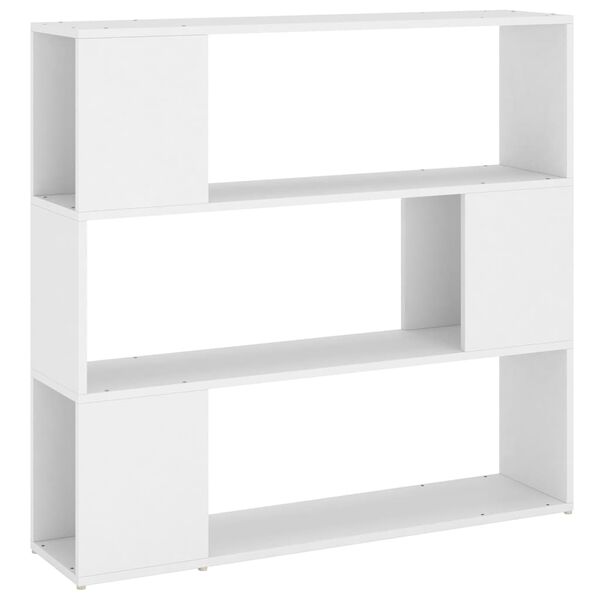 vidaXL Estante/divisória 100x24x94 cm branco