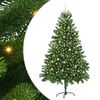 vidaXL &Aacute;rvore de Natal com 300 LEDs com suporte Verde 210 cm PE