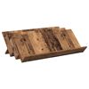 vidaXL Estante de Revistas Madeira antiga 90 x 53 x 28,5 cm