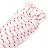 vidaXL Cabo de arranque &Oslash;6 mm 10 m nylon branco e vermelho