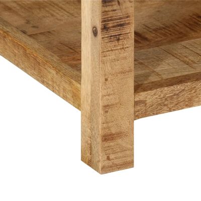 vidaXL Mesa de cabeceira 40x40x50 cm madeira mangueira maciça