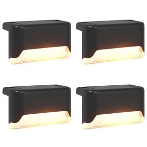 vidaXL Luzes Solares para Exterior com Pino de Aterragem 4 pcs 4,5 cm