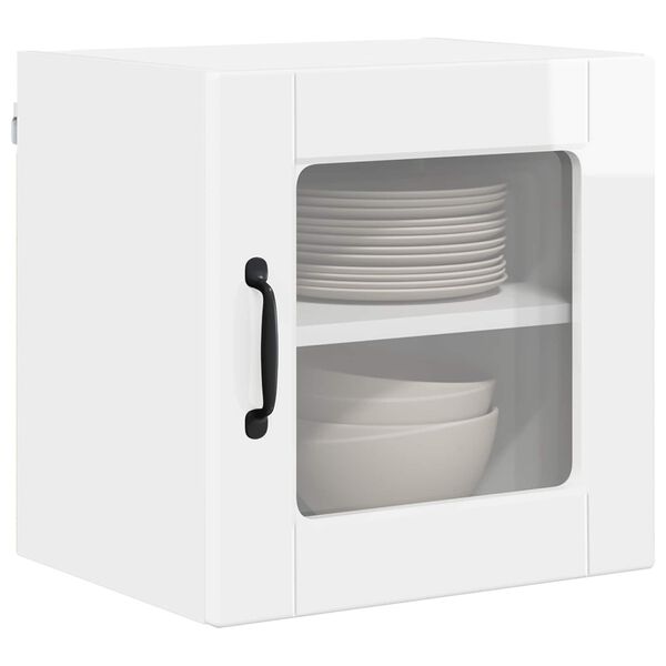 vidaXL Arm&aacute;rio de Cozinha 2 pcs Branco Brilhante 40 x 31 x 40 cm