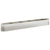 vidaXL Cama de Jardim Elevada A&ccedil;o inoxid&aacute;vel 380 x 40 x 40 cm A&ccedil;o