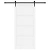 vidaXL Porta Deslizante ORKDAL Branco 93 x 202 cm