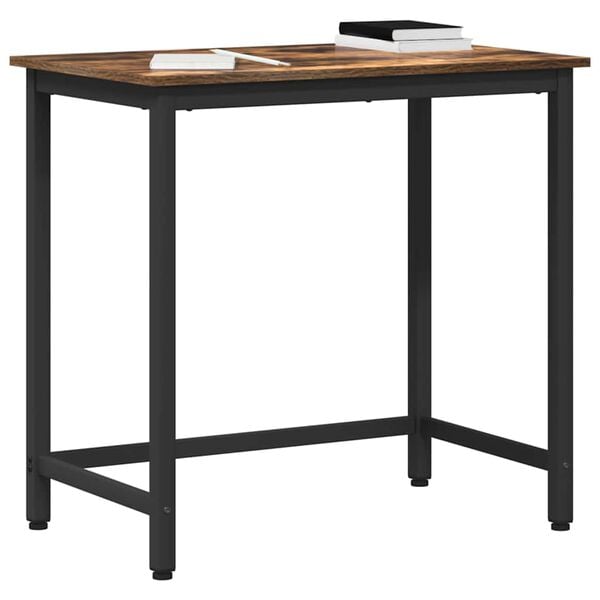 vidaXL mesa Carvalho Defumado 100 x 50 x 76,5 cm