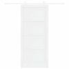 vidaXL Porta Deslizante ORKDAL Branco 93 x 211 cm