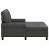 vidaXL Chaise Lounge Preto 91 x 157 x 91 cm Couro Sint&eacute;tico