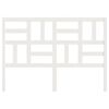 vidaXL Cabeceira de cama 156x4x104 cm pinho maci&ccedil;o branco