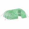 vidaXL Estufa com estrutura de a&ccedil;o 30 m&sup2; 6x5x2,3 m verde