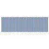 vidaXL Toldo Retrátil Azul e Branco 400 × 300 cm Poliéster e Alumínio