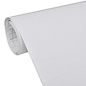 vidaXL Pel&iacute;culas para carro 2 pcs 100x150 cm branco 3D
