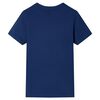 T-shirt para criança azul-escuro 92