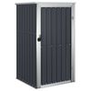 vidaXL Abrigo ferramentas jardim 88x89x161cm a&ccedil;o galvanizado antracite