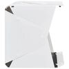 vidaXL Caixa luz LED dobrável estúdio foto. 40x34x37cm plástico branco