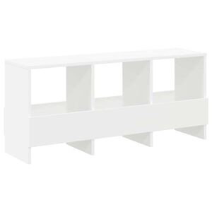 vidaXL Estante de Revistas Branco 102 x 30 x 45 cm