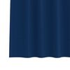 vidaXL Cortinas Blackout com Argolas 2 pcs Azul Escuro 245 x 140 cm