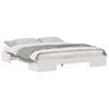 vidaXL Estrutura da Cama Branco 200 x 200 cm